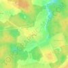 Mapa topográfico Брехово, altitud, relieve