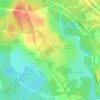 Mapa topográfico Озорные белки, altitud, relieve