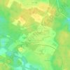 Mapa topográfico посёлок Хлюпинского лесничества, altitud, relieve