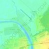 Mapa topográfico Большой Луцк, altitud, relieve