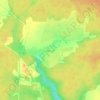 Mapa topográfico Бершово, altitud, relieve