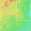 Mapa topográfico Ботанический заказник «Серебрянское лесничество», altitud, relieve