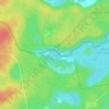 Mapa topográfico Kleiner Wummsee, altitud, relieve