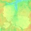 Mapa topográfico Филипповское, altitud, relieve