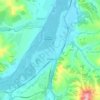 Mapa topográfico Майма, altitud, relieve