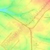 Mapa topográfico Кегичёвка, altitud, relieve