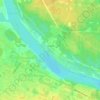 Mapa topográfico Иенево, altitud, relieve