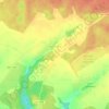 Mapa topográfico Мерлеево, altitud, relieve