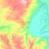 Mapa topográfico Государственный природный заказник «Задонский», altitud, relieve
