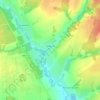 Mapa topográfico Тюфанка, altitud, relieve