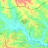 Mapa topográfico Río Isabela, altitud, relieve