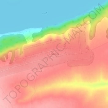 Mapa topográfico Сомовка, altitud, relieve