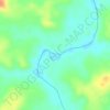 Mapa topográfico Rio dos Apiacás, altitud, relieve
