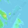 Mapa topográfico Малый Высоцкий остров, altitud, relieve