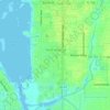 Mapa topográfico South Sarasota, altitud, relieve