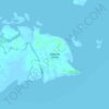 Mapa topográfico Banacon Island, altitud, relieve
