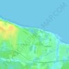 Mapa topográfico Парк Поляна Бианки, altitud, relieve
