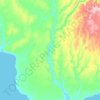 Mapa topográfico Тюшевка, altitud, relieve