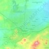 Mapa topográfico Dodoma, altitud, relieve