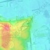 Mapa topográfico Singes, altitud, relieve