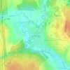 Mapa topográfico Люторецкое, altitud, relieve