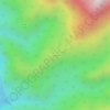 Mapa topográfico Gyapin, altitud, relieve