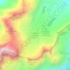 Mapa topográfico Glacier de Saint-Sorlin, altitud, relieve