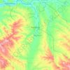 Mapa topográfico Hayrabolu, altitud, relieve